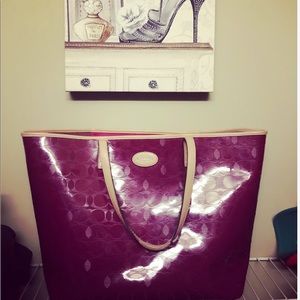 Authentic Large Coach Bag